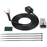 KIMISS Indicador del Engranaje de la Motocicleta- N-6 LED Pantalla Impermeable de Velocidad del Motor [Plug &amp- Play] para…